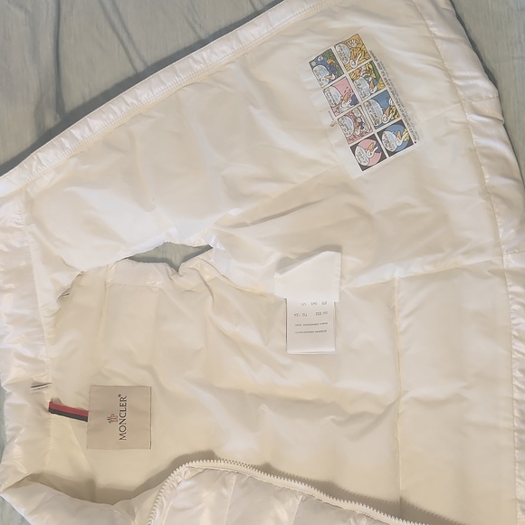 Moncler Kids Ivory Vest - Picture 15 of 16